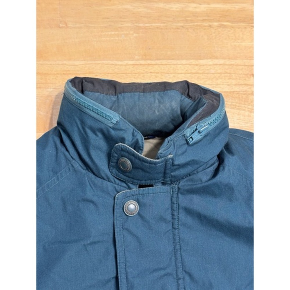Members Only‎ Mens Jacket Vintage Green Blue Bomber Full Zip Lined Size Medium - Picture 4 of 13